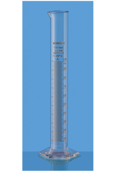 Measuring Cylinder with Hexagonal Base ASMT Class 
